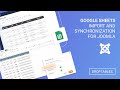 Google Sheets import and synchronization for Joomla