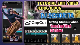 TUTORIAL EDIT VIDEO JEDUG JEDUG,DJ SENORITA ORANG MUKUL POHON VIRAL TIKTOK || @Clowos89