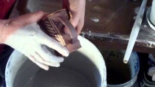 SIMON LEACH POTTERY - The art of double dipping tankards - march 28 ' 13