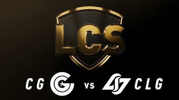 CG vs. CLG - Week 7 Day 2 | LCS Spring Split | Clutch Gaming vs. Counter Logic Gaming (2019)