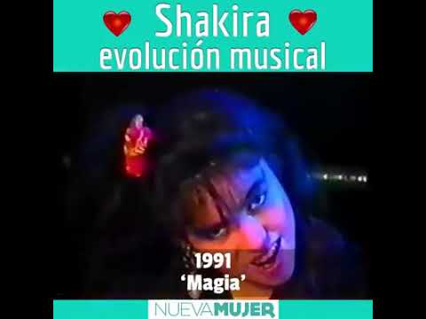 ¿Cuándo Comenzó La Carrera De Cantante De Shakira?