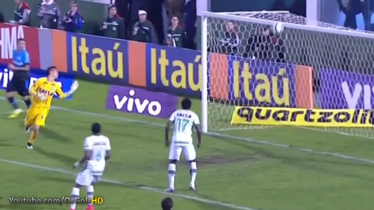 Ataque do Grêmio para na Trave duas Vezes! Chapecoense 1 x 0 Grêmio - Brasileirão 08/07/2015 chapecoense sc