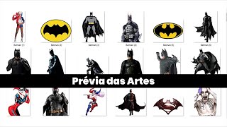 Prévia Personagens - Batman (PNG)