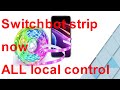 How to control your Switchbot LED strip locally via Bluetooth!
