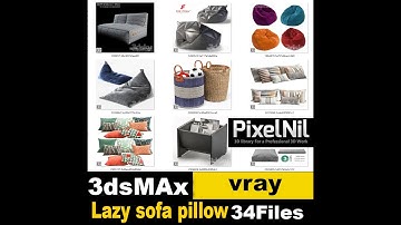 Lazy sofa pillow 34 FILES