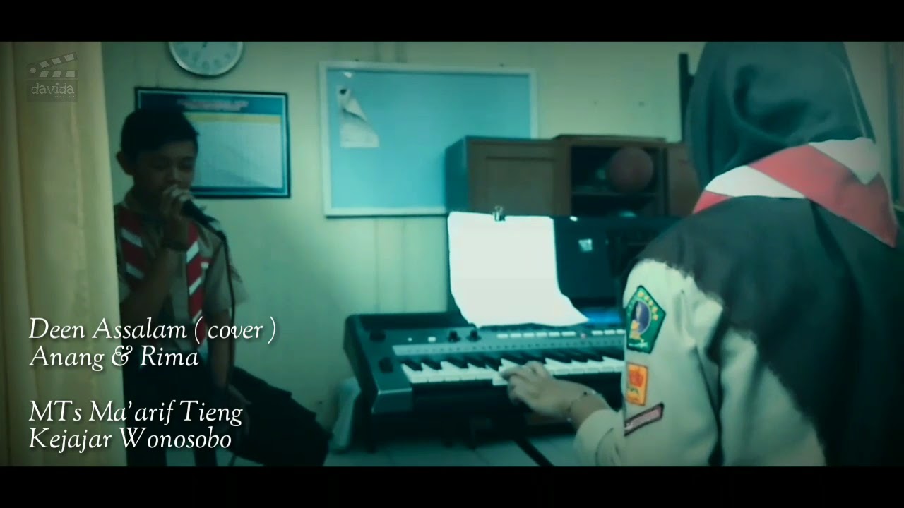 Deen Assalam-cover || Anang & Rima || MTs Ma'arif Tieng