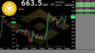 $BNB | Live Stream 24/7 | BNB USDT | Binance Coin | BNB Trading Signals Chart