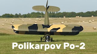 Polikarpov Po-2 | 3m scale RC biplane | 4K | Nesvacily 2023