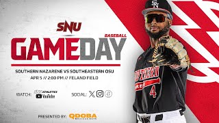 SNU Baseball: Southern Nazarene vs Southeastern OSU Savage Storm (Game 1) |  4/5/2024