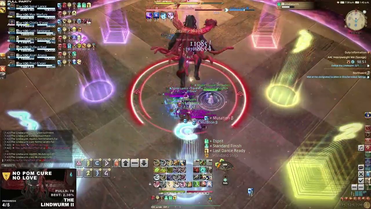 PerryTheFridge проходит второй этап M12! Arcadion Heavyweight Savage, NPCNL, 1-я неделя |DNC POV|