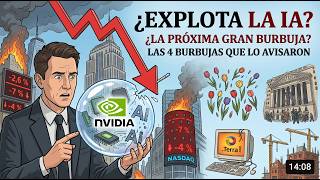 ¿Va a EXPLOTAR la BURBUJA de la IA? Las 4 burbujas que lo avisaron