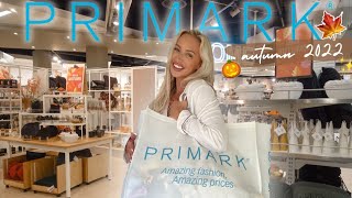 NEW IN PRIMARK AUTUMN 2022! Homeware, Baby, Coats & MORE! | Shop With Me