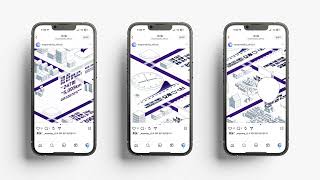 Instagram Feed Series | ISO City 7-Post Simulation