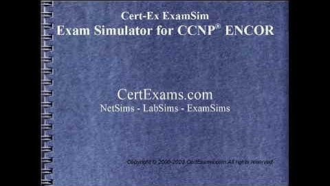 Cert-Ex CCNP ENCOR Practice Tests: Key features