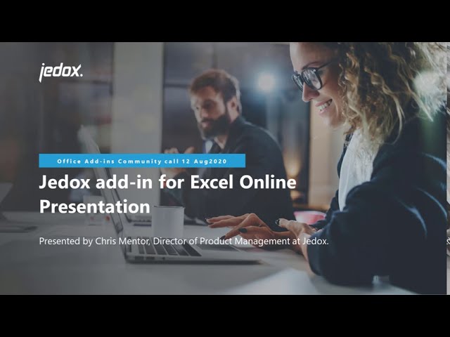 Office Add-ins demo on Office JS from Jedox