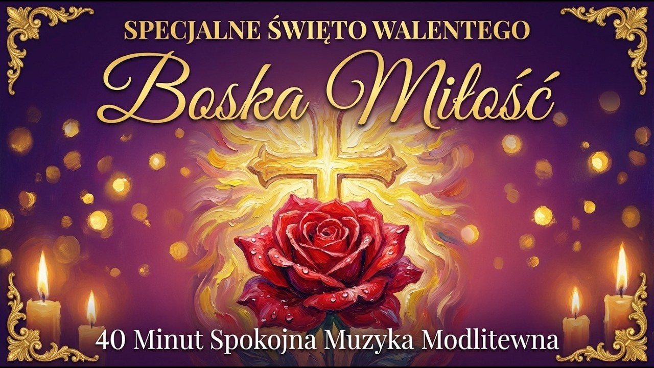 Specjalne Święto Walentego 🌹 Boska Miłość (14 Lutego 2026) | Spokojna Muzyka Modlitewna Katolicka