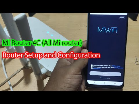 MI router 4c setup guide with Mobile