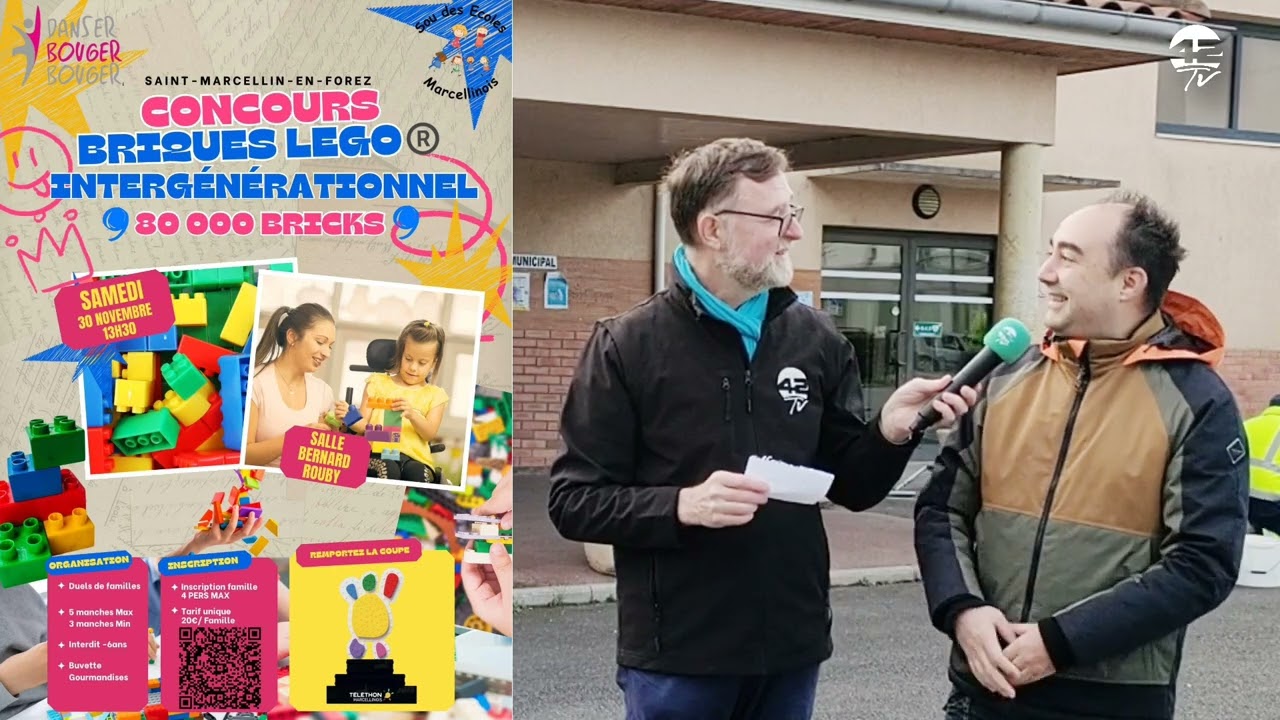 ⁣Concours avec 80000 bricks LEGO ® pour une sympathique après midi familiale