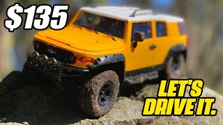 Eachine FMS Toyota FJ Cruiser Scale RC Crawler - FULL REVIEW