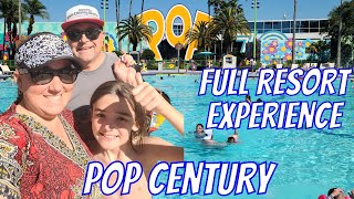 Staying Over at Pop Century Resort At Disney World, Full Resort Experience! screenshot 5