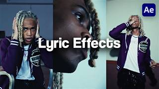 How to create LYRIC Effects (After Effects)