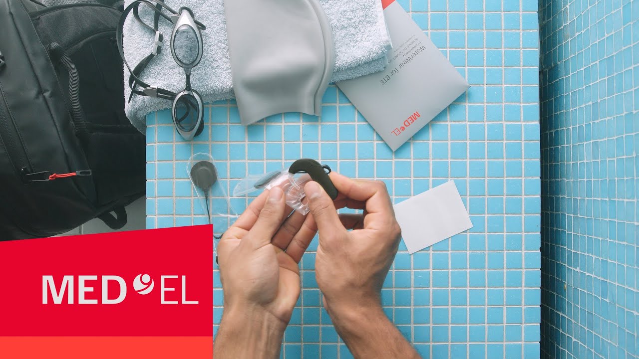 كيفية التعامل مع معالج الصوت SONNET 2 : استخدام غطاء WaterWear | ميدال MED-EL