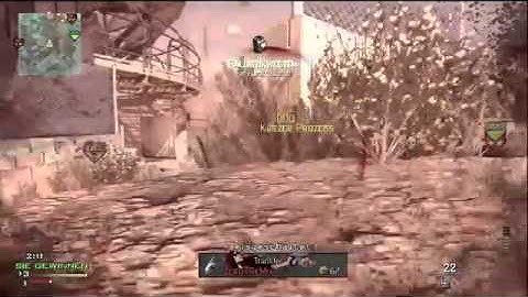 Mw3 Lucky Triple Final Kill cam!