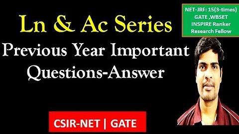 Lanthanide and Actinide-part 2 | Previous years Questions with solution | CSIR-NET GATE