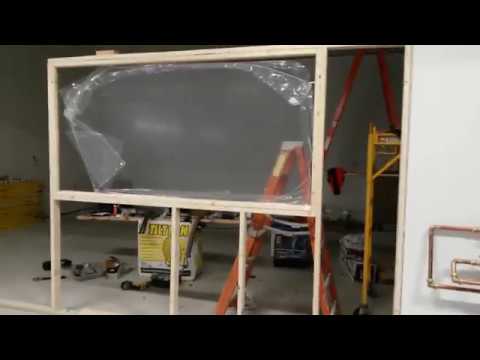 Make a Simple Plexiglass Acrylic Window For Shop or Home Ideas - YouTube