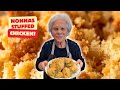 Italian Grandma Makes Cheese & Spinach Stuffed Chicken