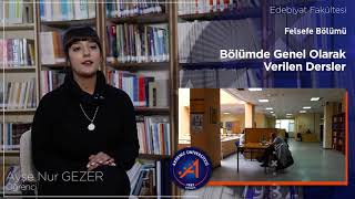 Aday Öğrenci Tanıtımları Felsefe 1