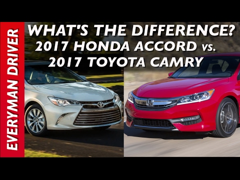 What S The Difference 2017 Honda Accord Vs Toyota Camry On What S The Difference 2017 Honda Accord Vs Toyota Camry On Everyman Driver