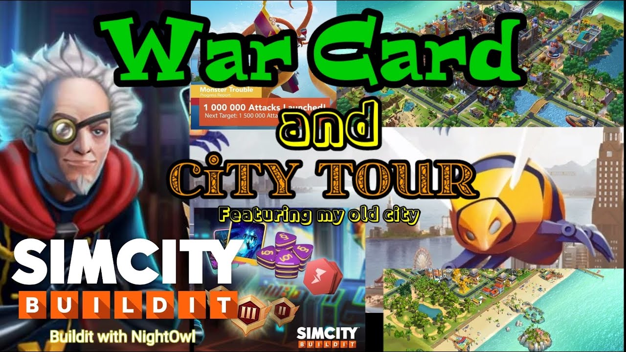 Simcity buildit 2021 S1 E28 War card unlock (I attacked Marie but