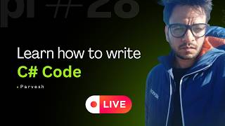 🔴[Live] Learn C# Programming Now!