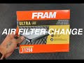 Honda CRV Air Filter Change In 60 Seconds - FRAM Air FIlter