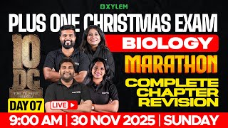 Plus One Christmas Exam: Biology Marathon | Complete Chapter Revision | Xylem Plus One