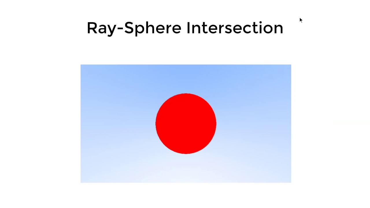 Ray Tracing In One Weekend Chapter 1 5 YouTube Ray tracing in one weekend chapter 1 5 youtube
