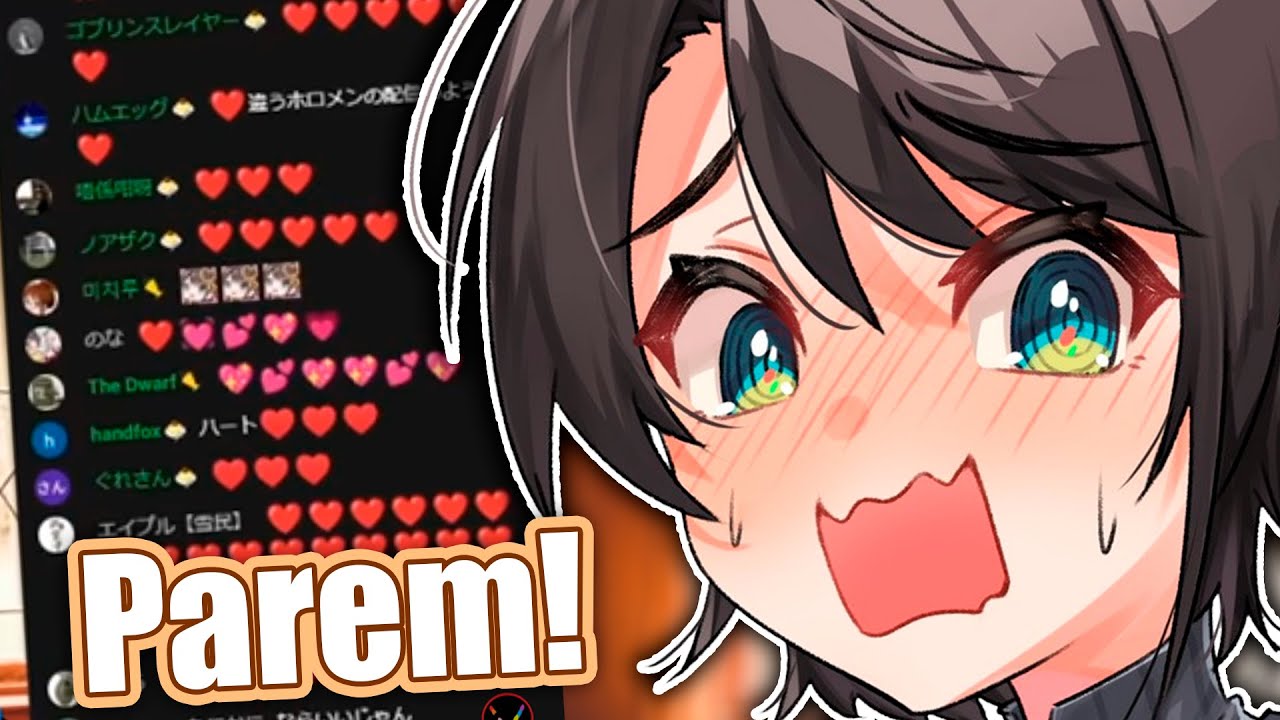 Subaru fica envergonhada e encerra a live com o chat mandando 𝙘𝙤𝙧𝙖𝙘̧𝙤̃𝙚𝙨 pra ela