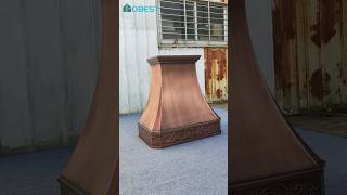 How a Copper Range Hood Transforms Your Kitchen | Vintage, Smooth, Handmade #rangehood #handcrafted