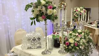 КАК Я ГОТОВЛЮ СВАДЕБНУЮ ФЛОРИСТИКУ /wedding hall decoration/backstage