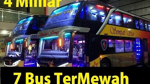 7 BUS TerMewah Yang Ada di Indonesia