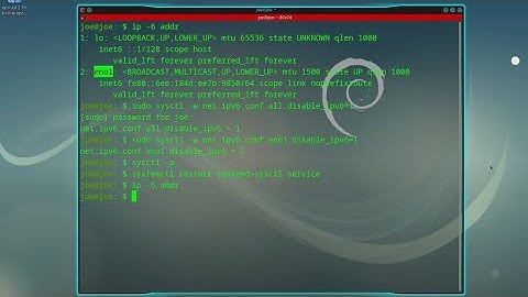 Disable IPV6 In Ubuntu 22.04