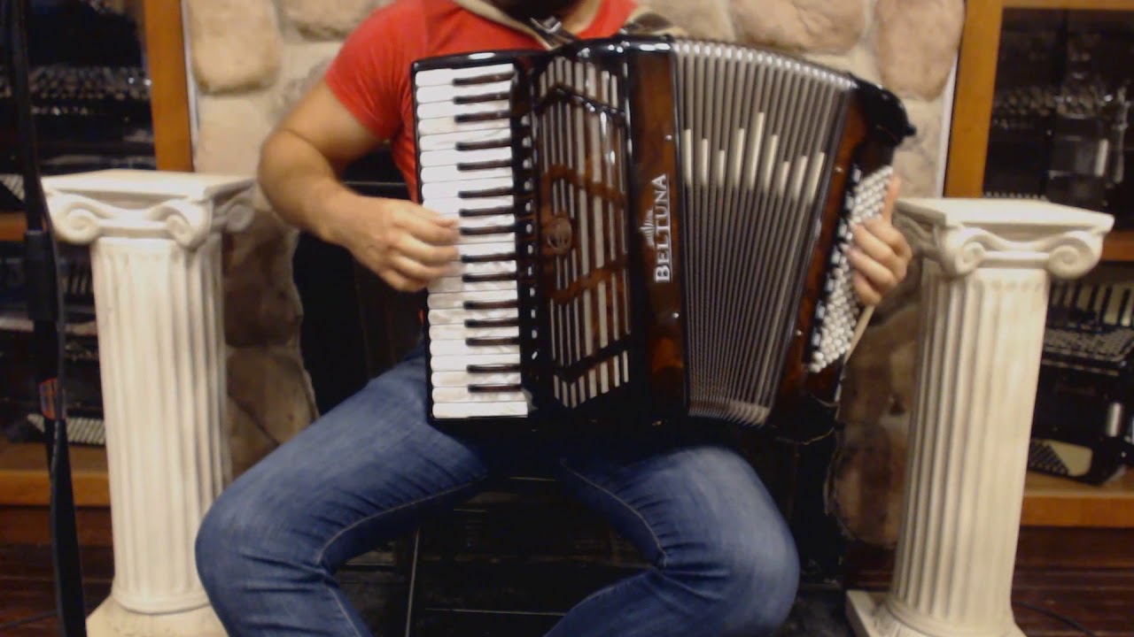 NEW Walnut Root Beltuna Prestige IV Piano Accordion LMMH 37 96