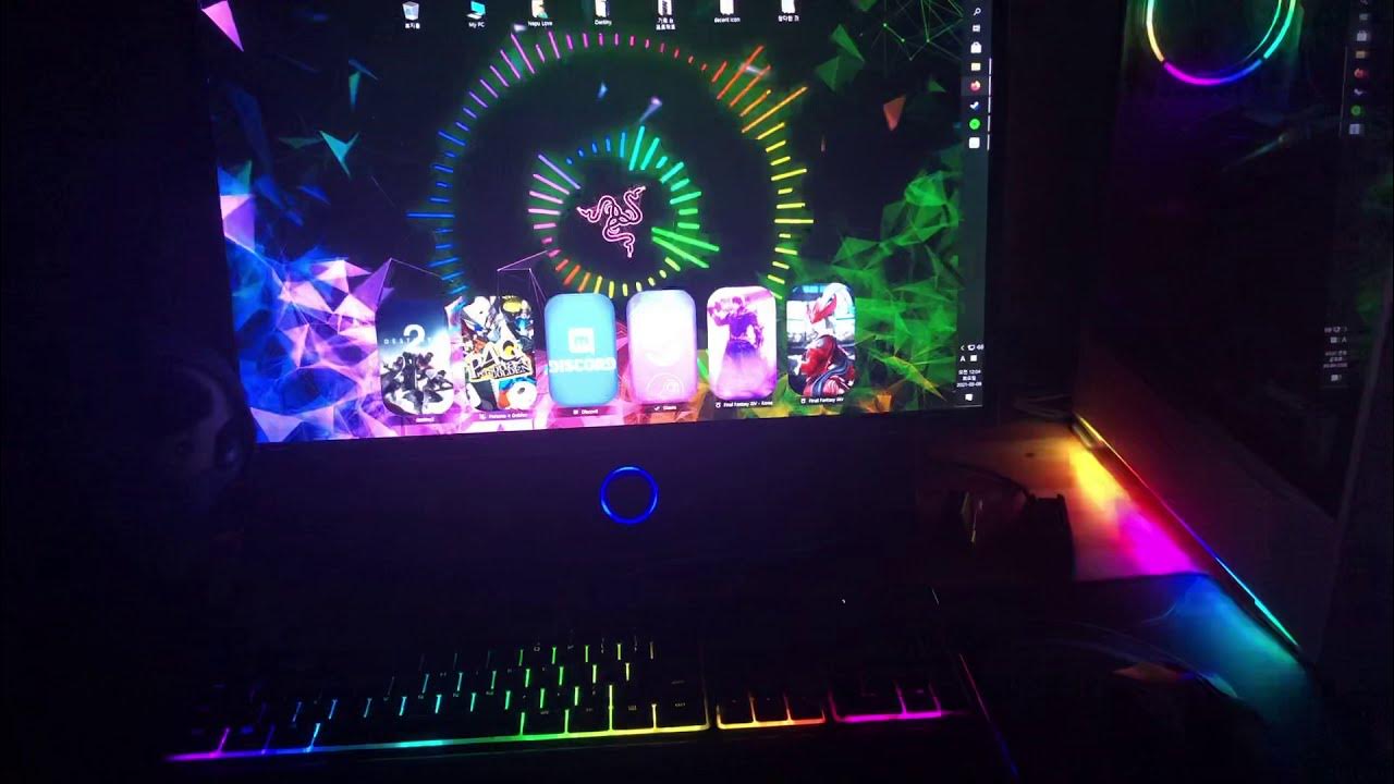 레이저 오디오 비주얼라이저 RAZER Audio Visualizer YouTube