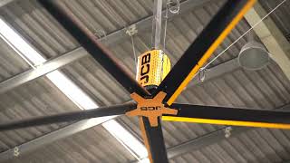 HVLS fan | JCB Air Tech screenshot 3