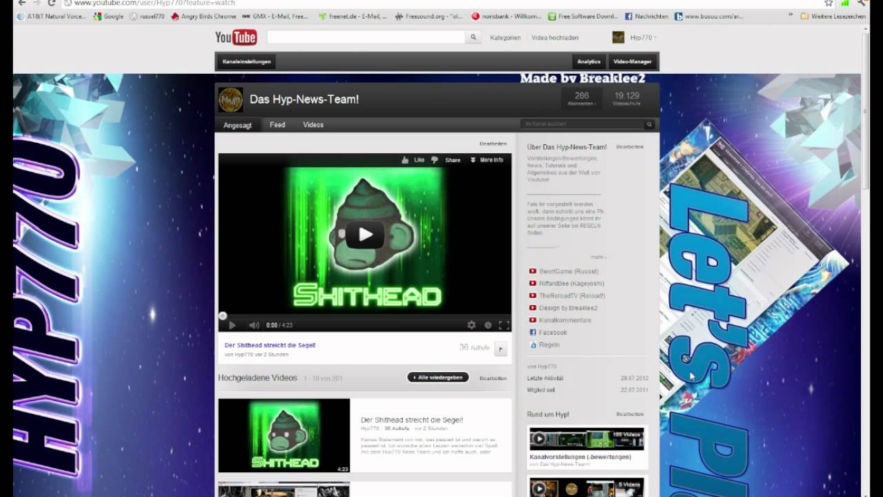 Hyp770 "Kanalnews" vom 29.07.2012