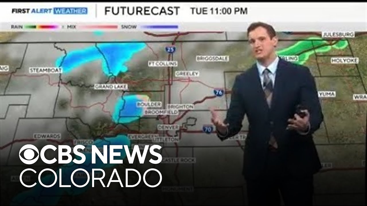 Mild week in Denver, few showers Tuesday across Colorado