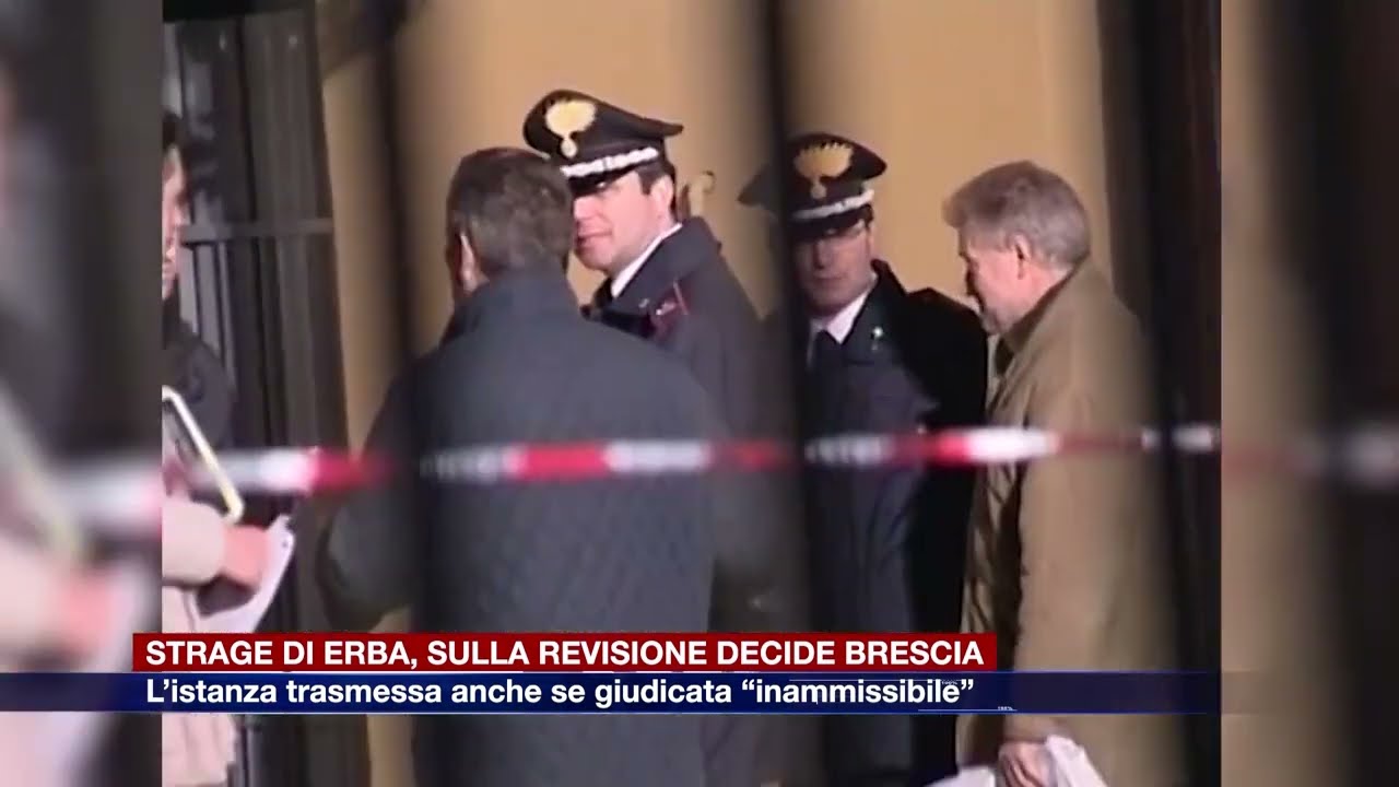 Etg - Strage di Erba, trasmessa a Brescia la richiesta di revisione del processo