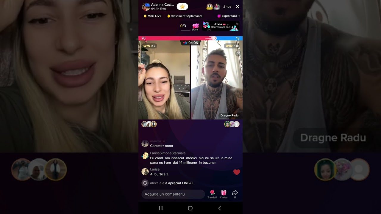 Live Adelina si Radu