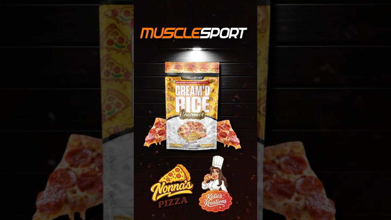 Pizza-Flavored Cream of Rice?! 🍕😳 MuscleSport Did It Again